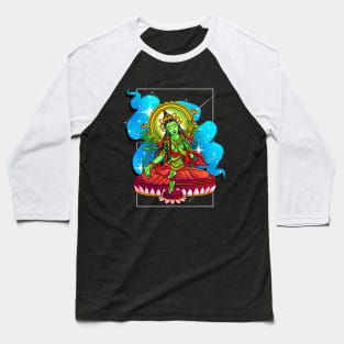 Om Tare - The Divine Feminine - Maa Tara Baseball T-Shirt